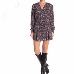 Veronica Beard | Naomi Floral Print Silk Dress